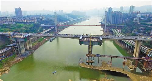 高家花园大桥复线桥预计明年4月完工