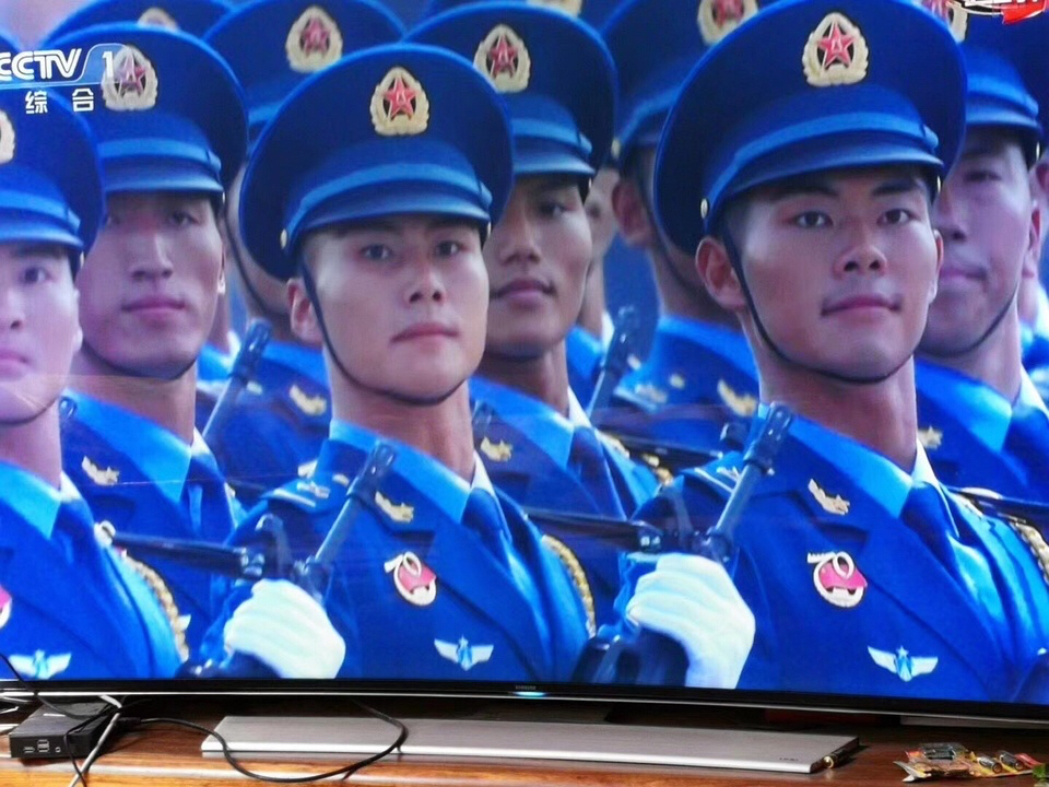 阅兵方阵中的璀璨明珠，女少将的荣耀时刻，女少将的荣耀时刻，阅兵方阵中的璀璨明珠