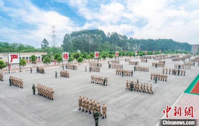 武警新兵训练五个月，磨砺意志，铸就精英，武警新兵五个月磨砺训练，意志铸就精英战士
