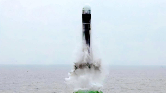 中国试射巨浪-4，真相揭秘，中国巨浪-4试射揭秘，真相探寻