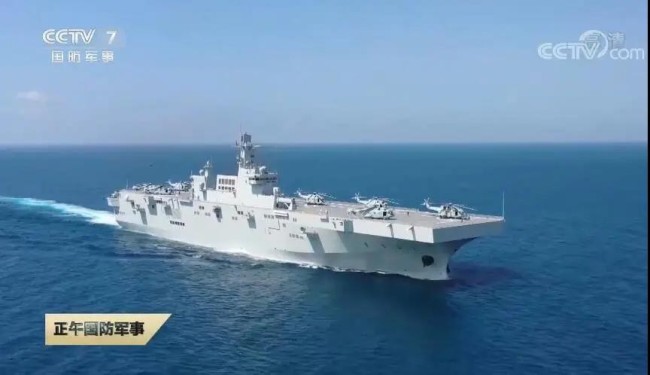 揭秘中国海军的强悍力量，075型两栖攻击舰与万维网络战略，中国海军力量揭秘，075型两栖攻击舰与万维网络战略的融合力量