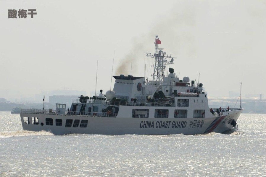 中国海警机关炮，捍卫海洋安全的重要力量，中国海警机关炮，捍卫海洋安全的主力军