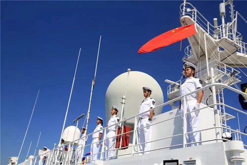 庆祝海军荣耀，中国海军70周年海军节盛大庆典回顾与展望，中国海军70周年庆典，回顾荣耀历程，展望辉煌未来