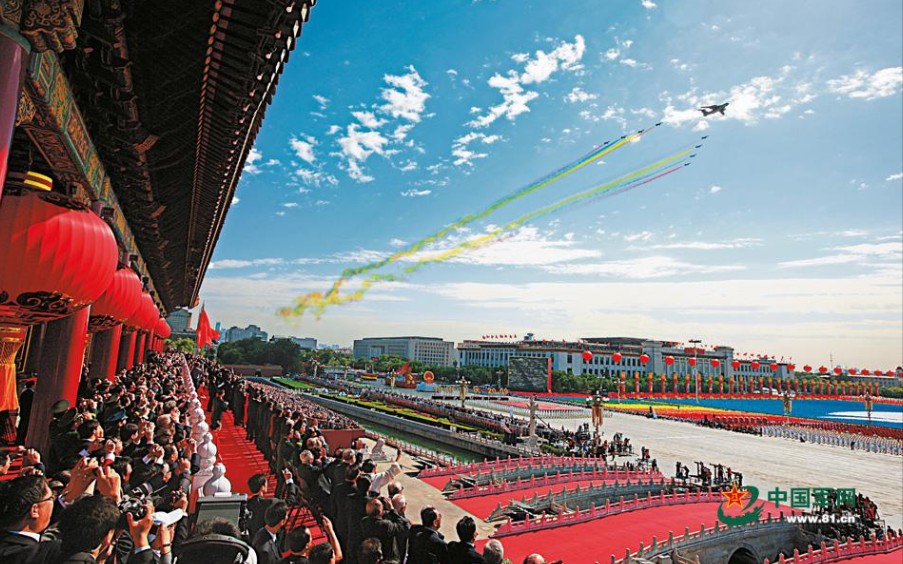 日本人眼中的中国70周年国庆阅兵，深度分析与观察，日本视角下的中国70周年国庆阅兵深度解读与观察