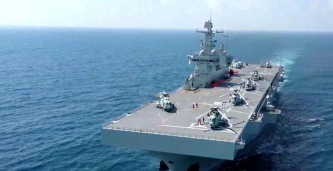 海南舰级别的探索，中国海军的新里程碑，中国海军新里程碑，海南舰级别的探索
