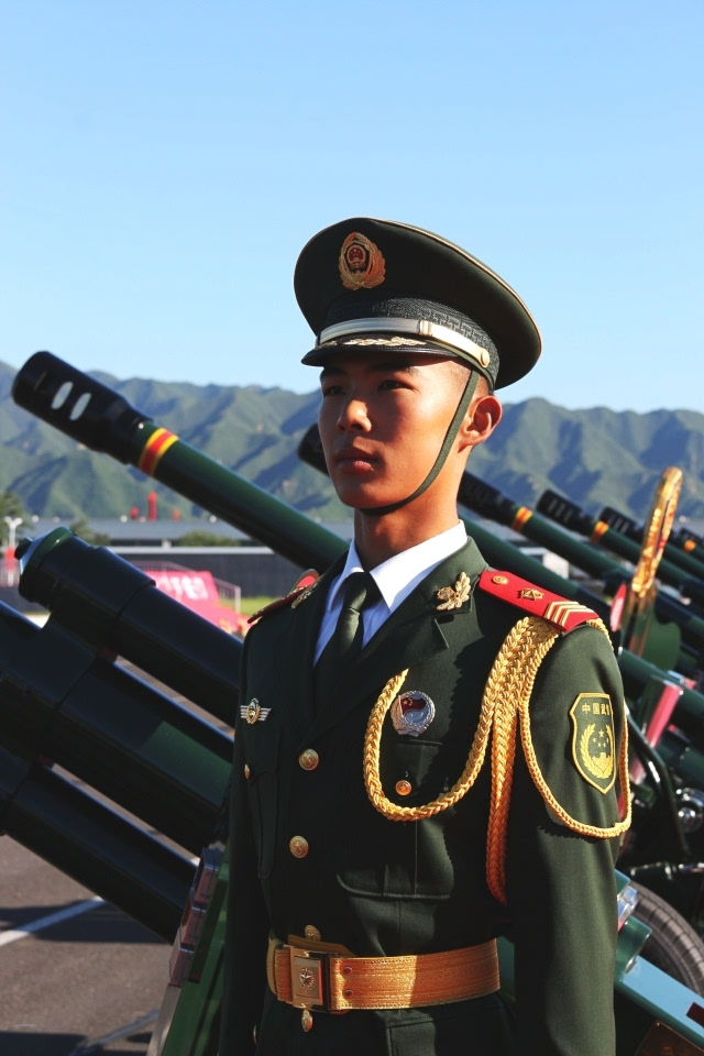 三军仪仗队炮兵，荣耀与力量的象征，三军仪仗队炮兵，荣耀与力量的时代见证