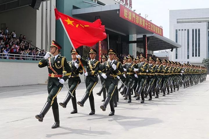 驻澳门部队仪仗队，荣耀与使命的展现，驻澳门部队仪仗队，荣耀与使命的璀璨展现