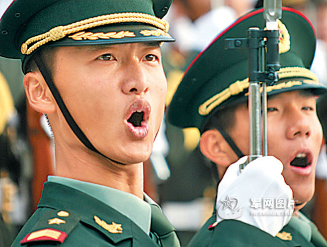 三军仪仗队高清图片大全，40张震撼瞬间，三军仪仗队高清图片集锦，40张震撼瞬间全回顾