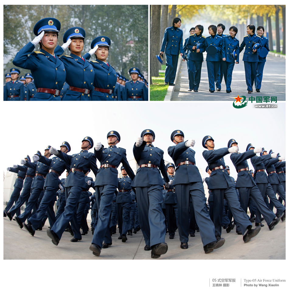中国空军军装图片，历史演变与现代风采，中国空军军装的历史演变与现代风采图片展示