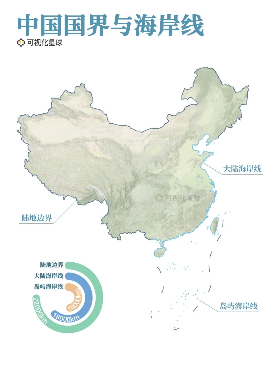 中国海岸线地图，揭示海洋资源的丰富与地理特征的独特魅力，中国海岸线地图，揭示海洋资源的丰富与独特地理魅力