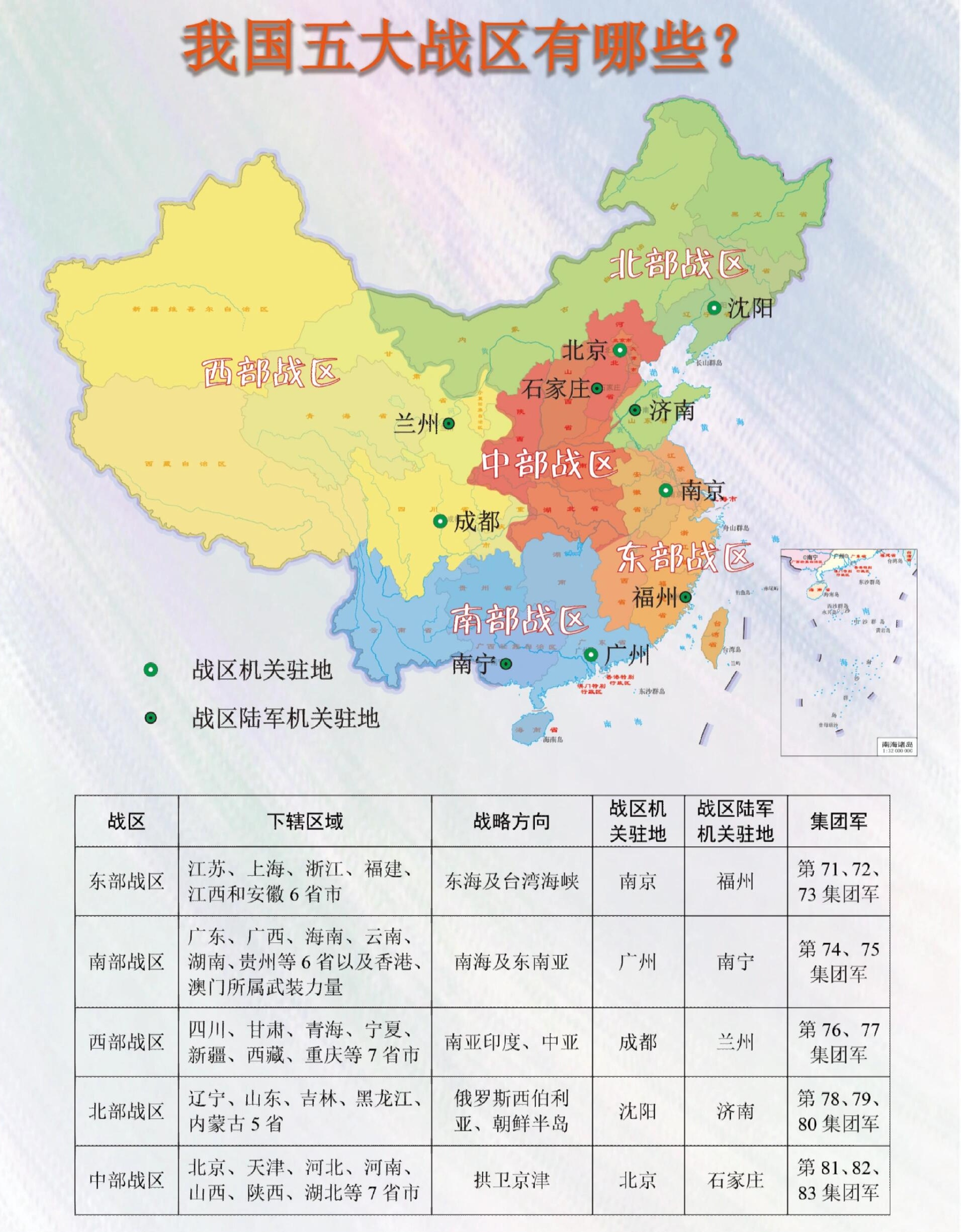 中国各战区兵力概览，中国各战区兵力概览概览与分布特点分析