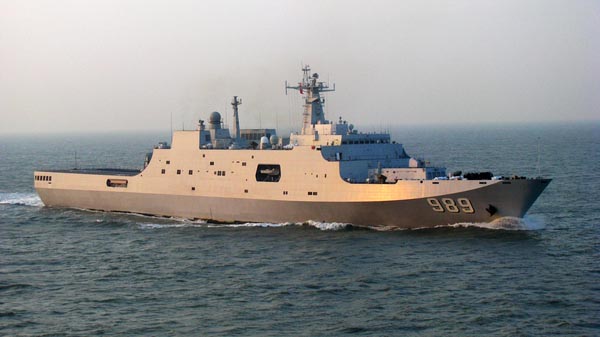 南海舰队971号登陆舰，实力与荣耀的象征，南海舰队971号登陆舰，实力与荣耀的展现