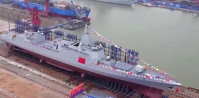 中国海军新舰055 10号舰海试，探索海洋力量，展现科技雄心，中国海军新舰055A 10号舰海试，科技雄心展现海洋力量探索之旅