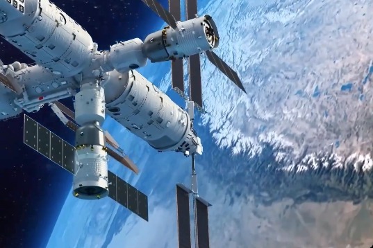 中国空间站视频，探索太空的新视角，中国空间站，探索太空的新视角之旅