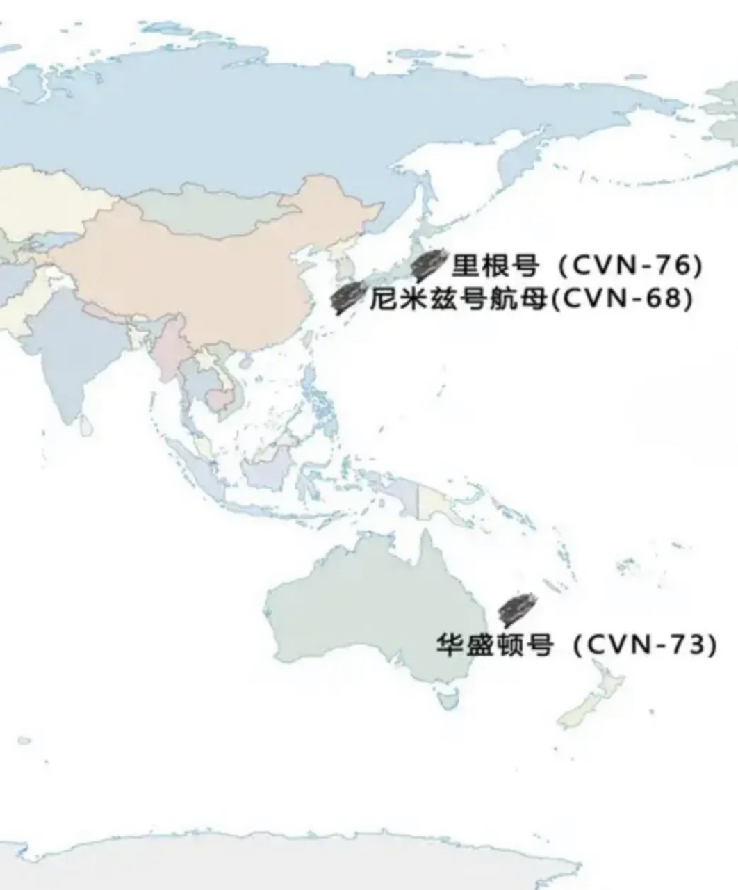 美国在亚太地区航母数量及其影响力分析，美国亚太地区航母数量及影响力深度解析