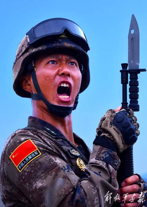 中国军人照片大全图片，展现英勇形象与崇高精神，中国军人英勇形象与精神风貌照片大全图片展示