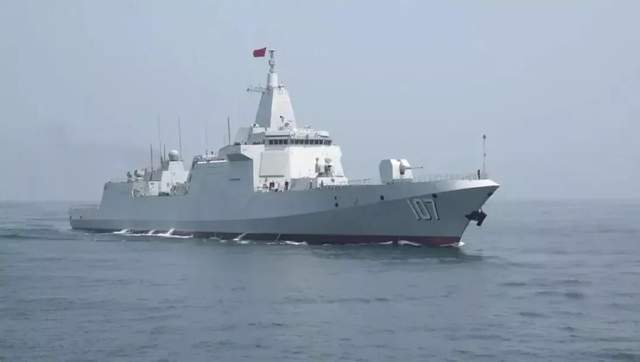 揭秘中国海军新利器，107遵义舰，揭秘，中国海军新利器——遵义舰亮相！