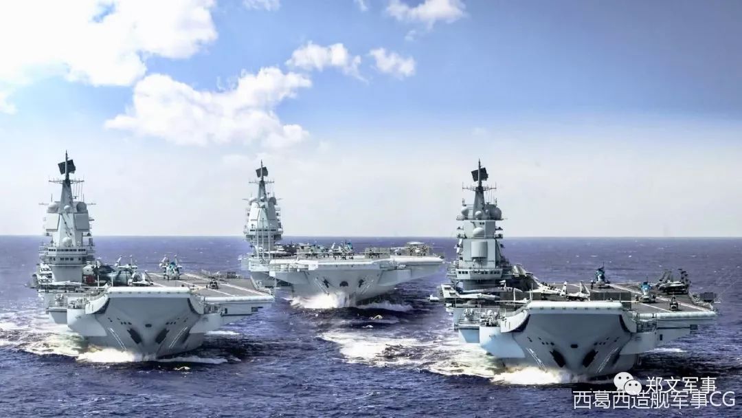 中国海军的三首航母，力量与荣耀的象征，中国海军三艘航母，力量与荣耀的骄傲
