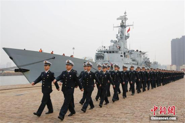 中国海军成立73周年庆祝时间揭秘，辉煌历程回顾与展望，中国海军辉煌历程，73周年庆典回顾与展望
