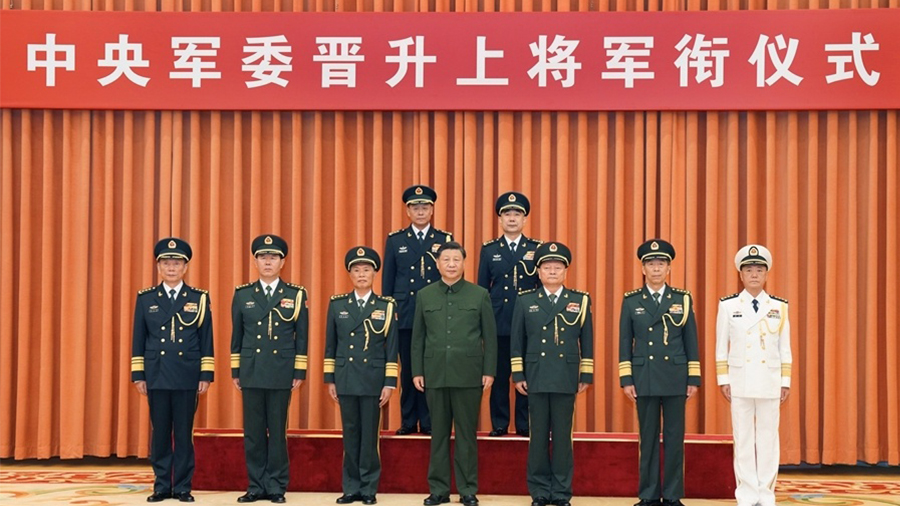 中国上将名单