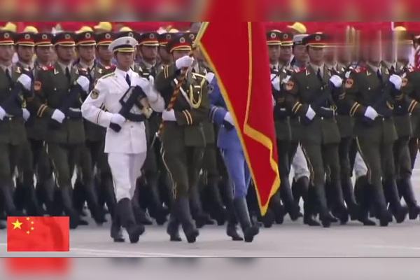 揭秘，2019年阅兵中的正步劈枪仪式，揭秘，2019阅兵正步劈枪仪式盛况
