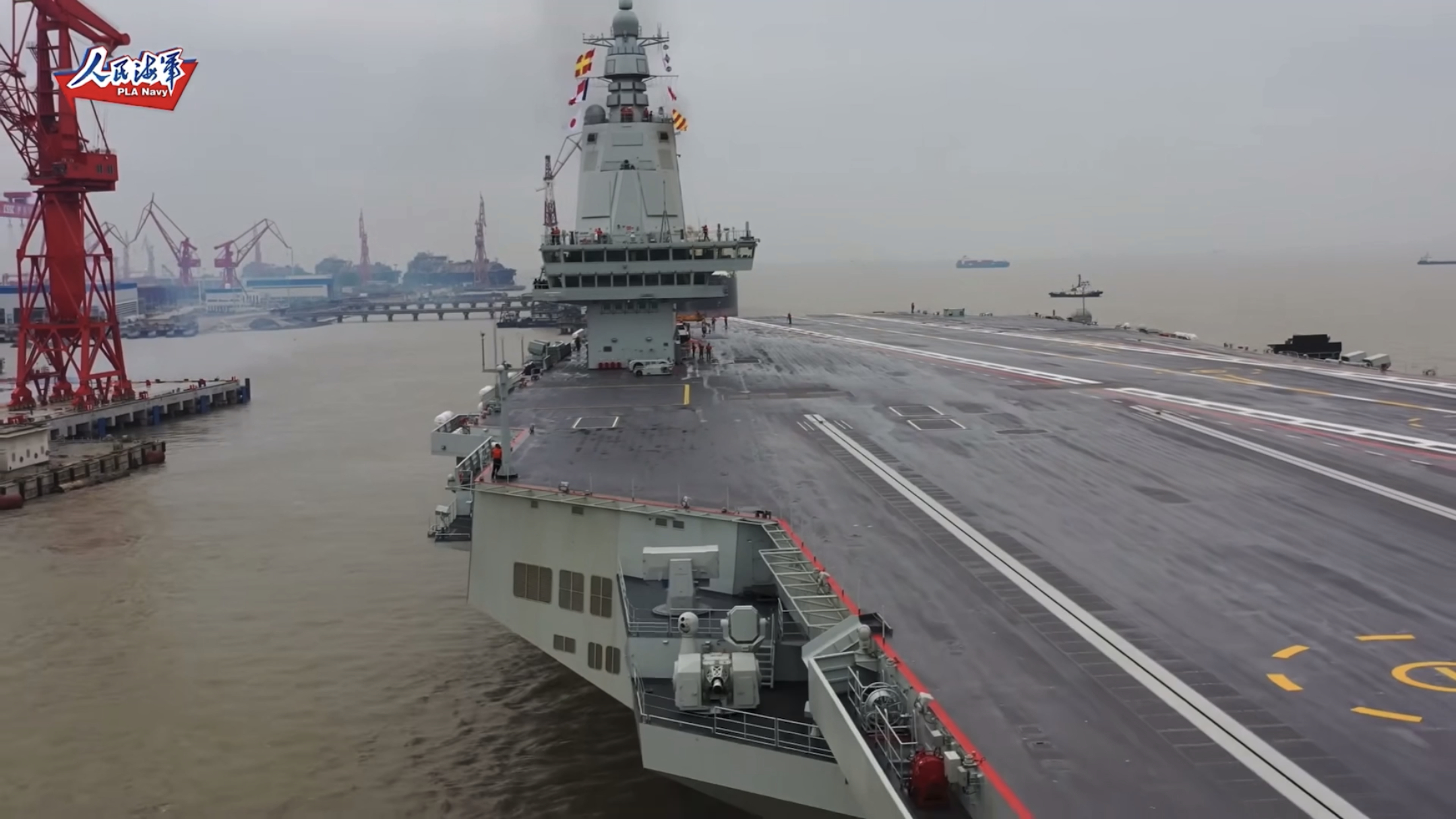 福建舰即将启动海试，探索海洋，扬帆远航的时代新篇章，福建舰即将启航开启海试，扬帆远航时代新篇章探索海洋奥秘