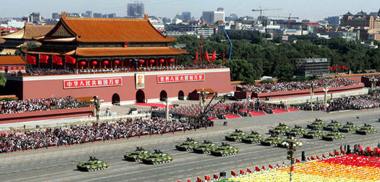 揭秘，2009阅兵仪式上谁担任检阅重任？，揭秘，2009阅兵仪式检阅重任担当者揭秘。