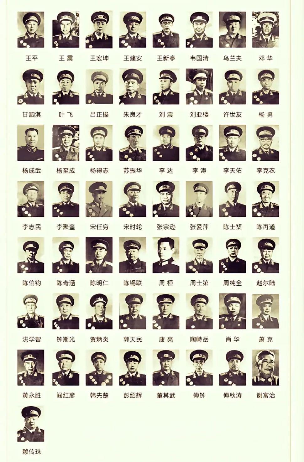 八一授衔上将名单，中国军事力量的璀璨星辰，八一授衔上将名单，中国军事力量的明星璀璨时刻